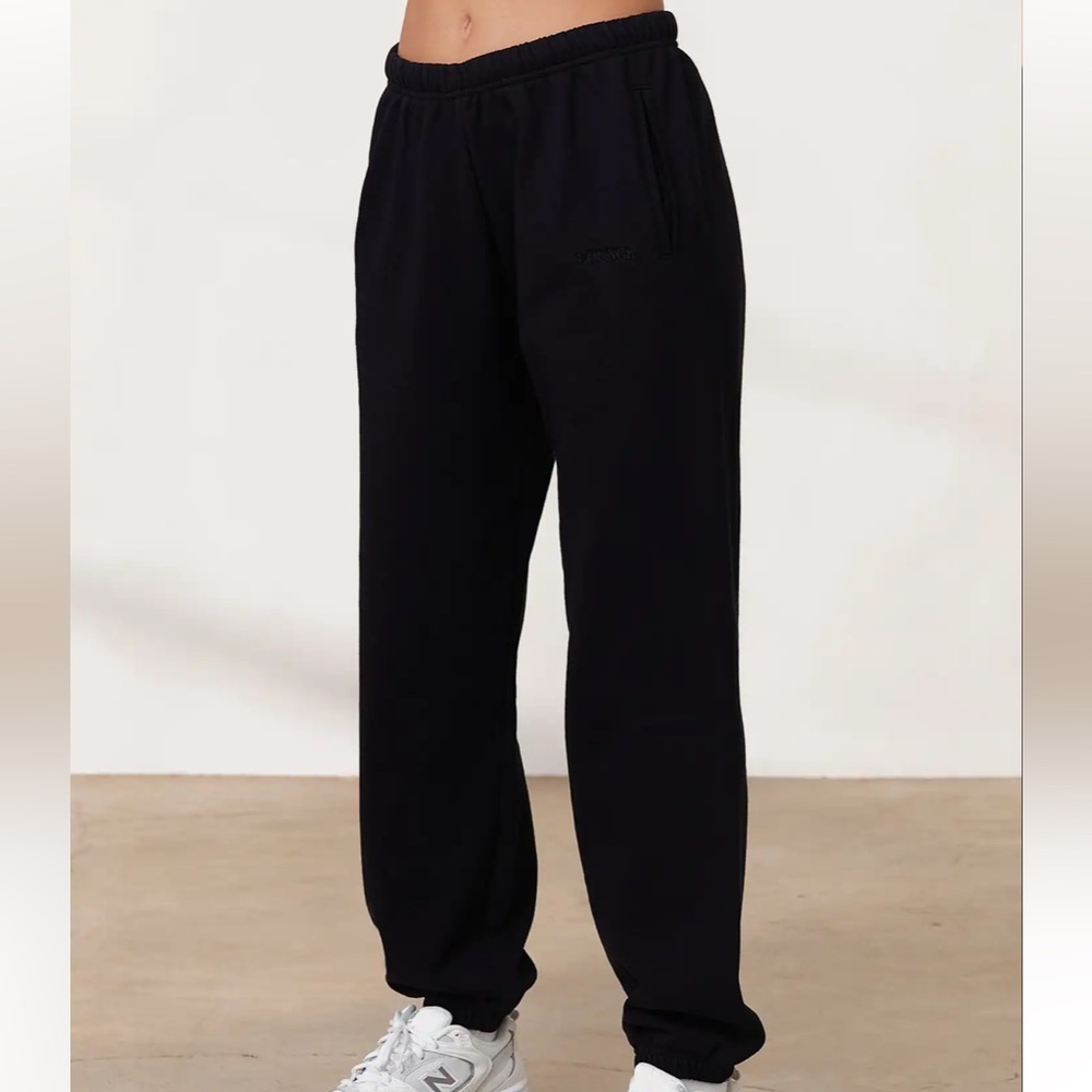 Lounge Black Joggers Size S